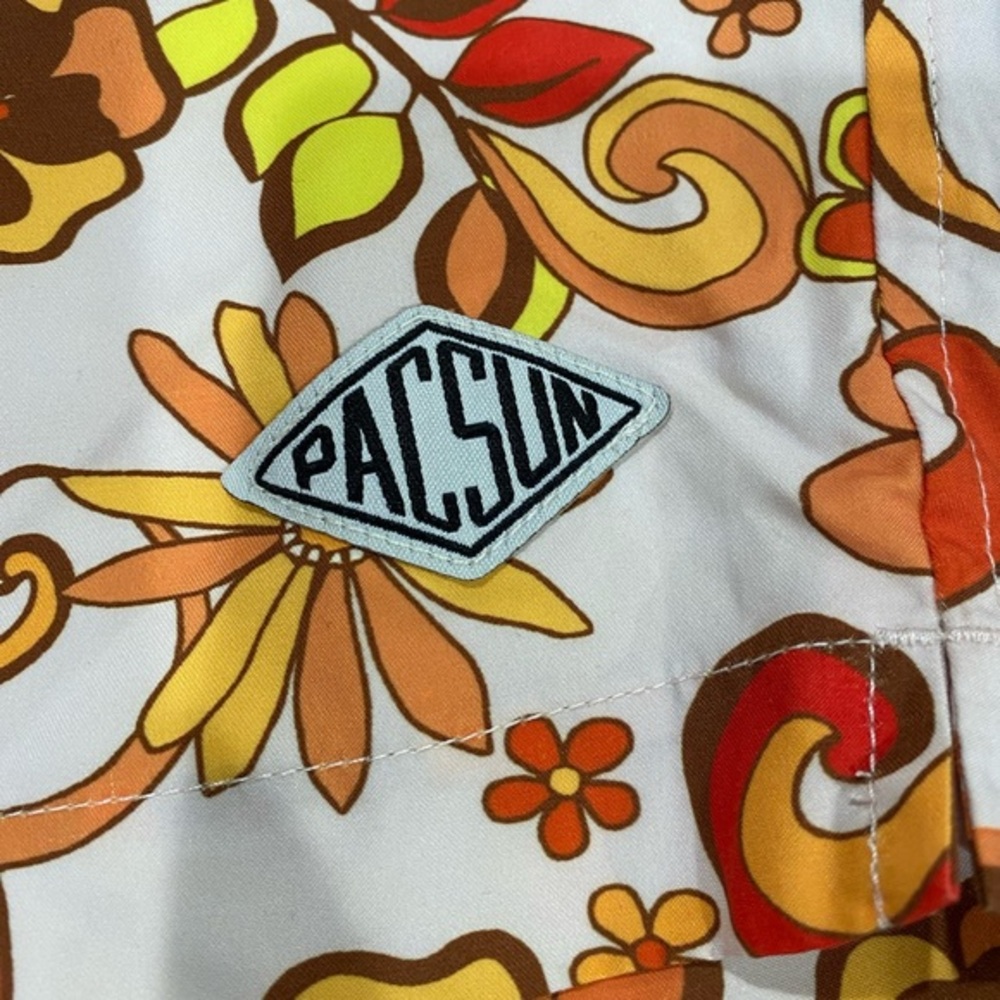 PACSUN bringing GROOVY back🕺🏻get summer ready w/ these FUN swim trunks 😎☀️💦
